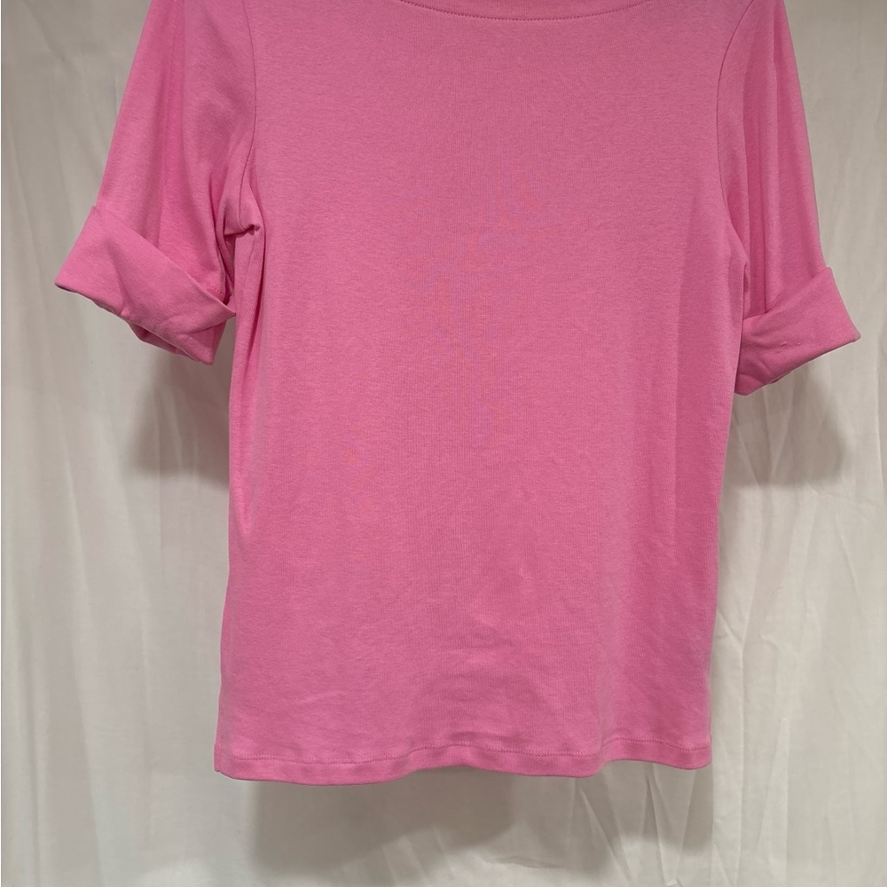 Ralph Lauren Pink Short Sleeve Crewneck Tee